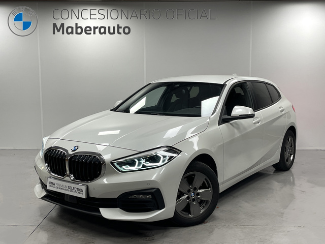 BMW Serie 1 116d color Blanco. Año 2021. 85KW(116CV). Diésel. En concesionario Maberauto de Castellón