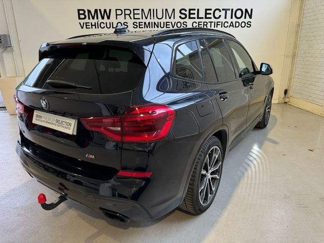 BMW X3 M40d color Negro. Año 2020. 240KW(326CV). Diésel. En concesionario Lurauto - Gipuzkoa de Guipuzcoa