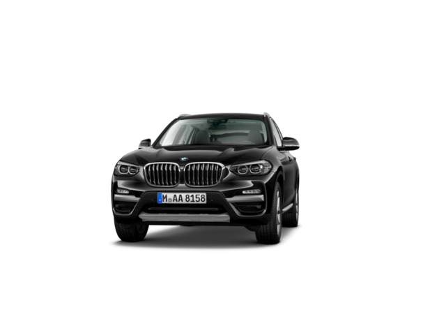 BMW X3 xDrive20d color Negro. Año 2019. 140KW(190CV). Diésel. En concesionario Vehinter Getafe de Madrid