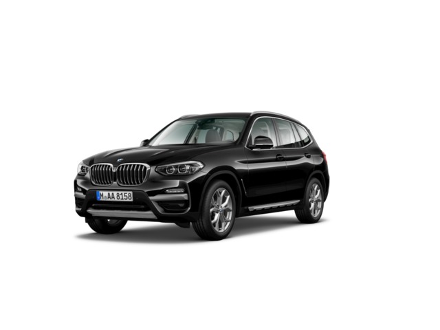 BMW X3 xDrive20d color Negro. Año 2019. 140KW(190CV). Diésel. En concesionario Vehinter Getafe de Madrid