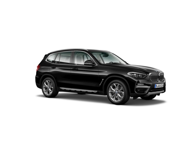 BMW X3 xDrive20d color Negro. Año 2019. 140KW(190CV). Diésel. En concesionario Vehinter Getafe de Madrid