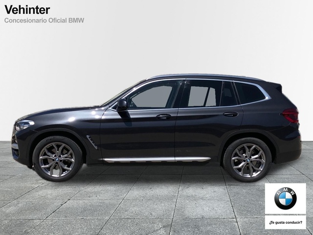 BMW X3 xDrive20d color Gris. Año 2019. 140KW(190CV). Diésel. En concesionario Vehinter Getafe de Madrid