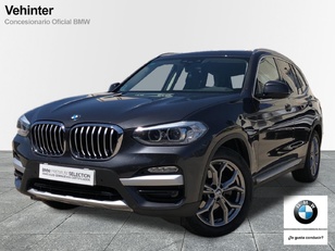 Fotos de BMW X3 xDrive20d color Gris. Año 2019. 140KW(190CV). Diésel. En concesionario Vehinter Getafe de Madrid