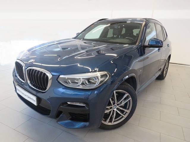 BMW X3 xDrive20d color Azul. Año 2018. 140KW(190CV). Diésel. En concesionario Lugauto S.A. de Lugo