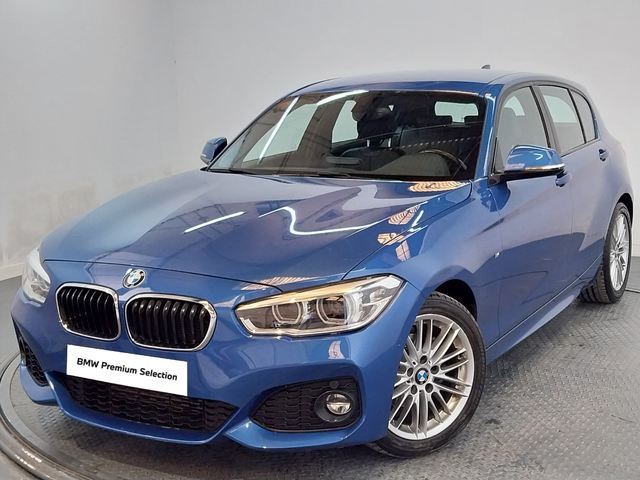 BMW Serie 1 118i color Azul. Año 2018. 100KW(136CV). Gasolina. En concesionario Proa Premium Palma de Baleares