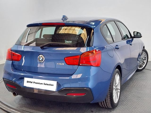 BMW Serie 1 118i color Azul. Año 2018. 100KW(136CV). Gasolina. En concesionario Proa Premium Palma de Baleares