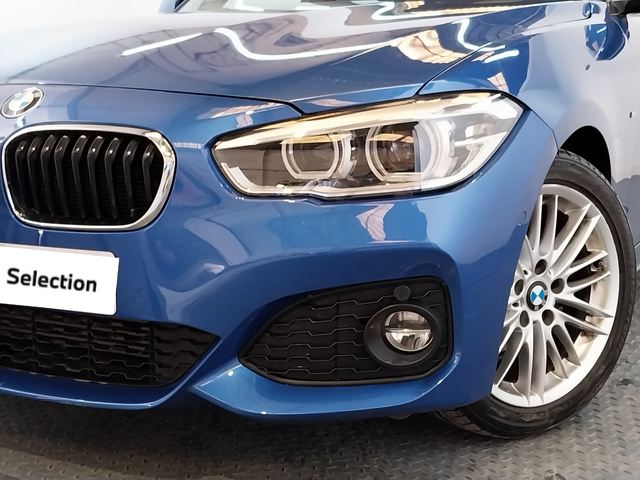 BMW Serie 1 118i color Azul. Año 2018. 100KW(136CV). Gasolina. En concesionario Proa Premium Palma de Baleares