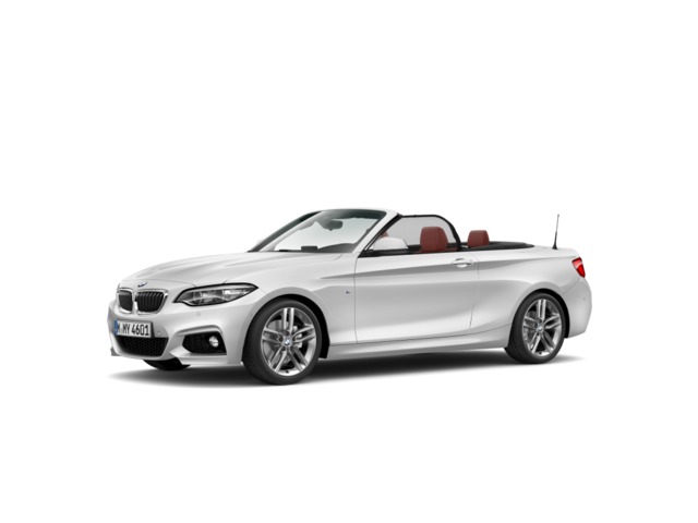 BMW Serie 2 230i Cabrio color Blanco. Año 2018. 185KW(252CV). Gasolina. En concesionario Automóviles Oviedo S.A. de Asturias