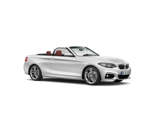 BMW Serie 2 230i Cabrio color Blanco. Año 2018. 185KW(252CV). Gasolina. En concesionario Automóviles Oviedo S.A. de Asturias