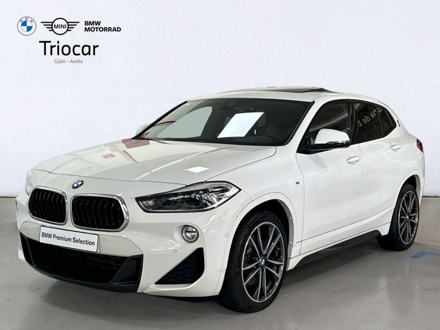 BMW X2 xDrive20d color Blanco. Año 2019. 140KW(190CV). Diésel. En concesionario Triocar Gijón (Bmw y Mini) de Asturias