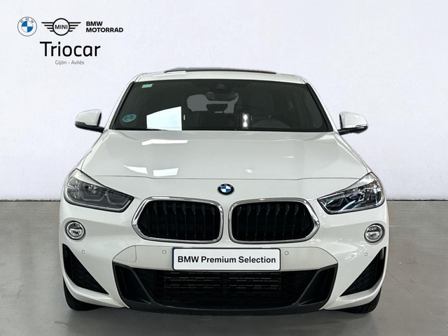 BMW X2 xDrive20d color Blanco. Año 2019. 140KW(190CV). Diésel. En concesionario Triocar Gijón (Bmw y Mini) de Asturias