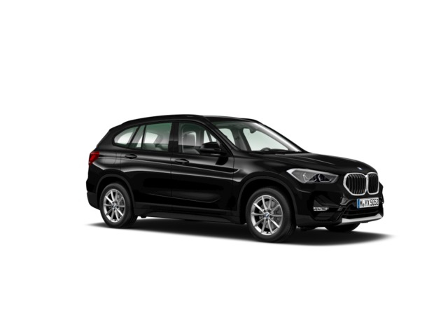 BMW X1 sDrive18i color Negro. Año 2020. 103KW(140CV). Gasolina. En concesionario Mandel Motor Badajoz de Badajoz