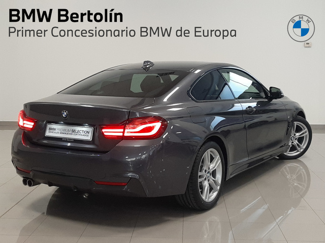 BMW Serie 4 420i Coupe color Gris. Año 2020. 135KW(184CV). Gasolina. En concesionario Automoviles Bertolin, S.L. de Valencia