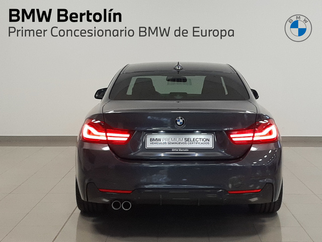 BMW Serie 4 420i Coupe color Gris. Año 2020. 135KW(184CV). Gasolina. En concesionario Automoviles Bertolin, S.L. de Valencia