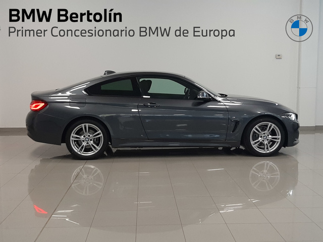 BMW Serie 4 420i Coupe color Gris. Año 2020. 135KW(184CV). Gasolina. En concesionario Automoviles Bertolin, S.L. de Valencia