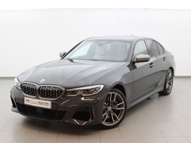 BMW Serie 3 M340i color Gris. Año 2022. 275KW(374CV). Gasolina. En concesionario Augusta Aragon S.A. de Zaragoza