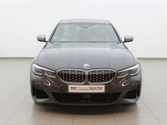 BMW Serie 3 M340i color Gris. Año 2022. 275KW(374CV). Gasolina. En concesionario Augusta Aragon S.A. de Zaragoza