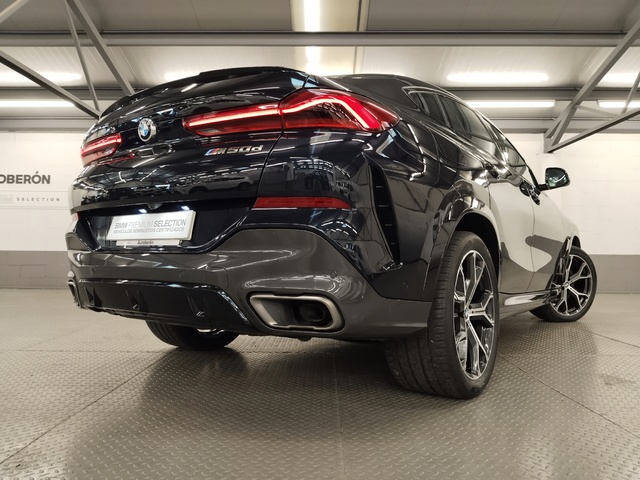 BMW X6 M50d color Negro. Año 2020. 294KW(400CV). Diésel. En concesionario Autoberón de La Rioja