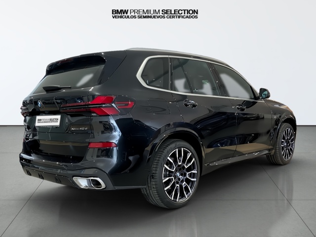 BMW X5 xDrive40d color Negro. Año 2024. 259KW(352CV). Diésel. En concesionario Automotor Premium Velázquez - Málaga de Málaga