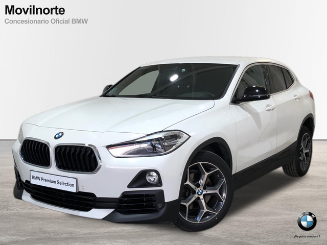 BMW X2 sDrive18i color Blanco. Año 2019. 103KW(140CV). Gasolina. En concesionario Movilnorte El Plantio de Madrid