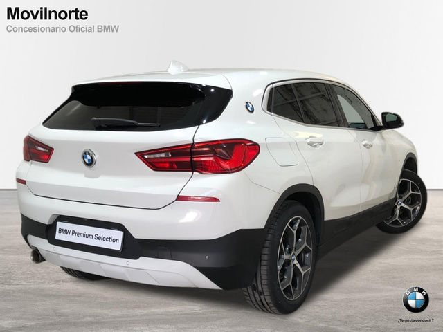 BMW X2 sDrive18i color Blanco. Año 2019. 103KW(140CV). Gasolina. En concesionario Movilnorte El Plantio de Madrid