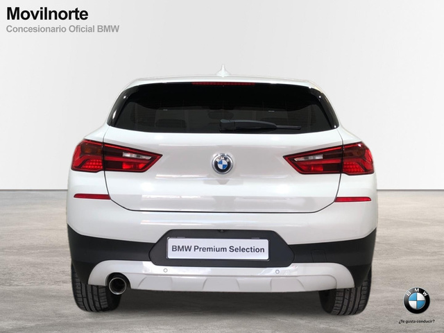 BMW X2 sDrive18i color Blanco. Año 2019. 103KW(140CV). Gasolina. En concesionario Movilnorte El Plantio de Madrid