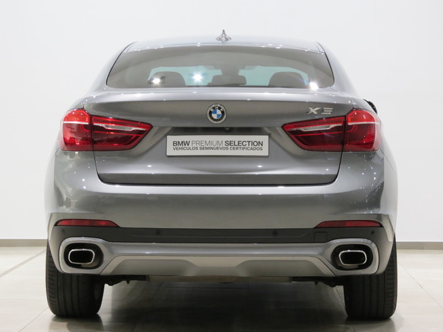 BMW X6 xDrive30d color Gris. Año 2019. 190KW(258CV). Diésel. En concesionario GANDIA Automoviles Fersan, S.A. de Valencia