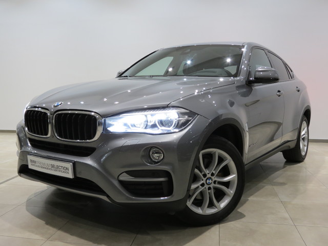 BMW X6 xDrive30d color Gris. Año 2019. 190KW(258CV). Diésel. En concesionario GANDIA Automoviles Fersan, S.A. de Valencia