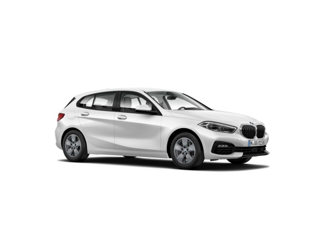 BMW Serie 1 118d color Blanco. Año 2021. 110KW(150CV). Diésel. En concesionario Celtamotor Lalín de Pontevedra