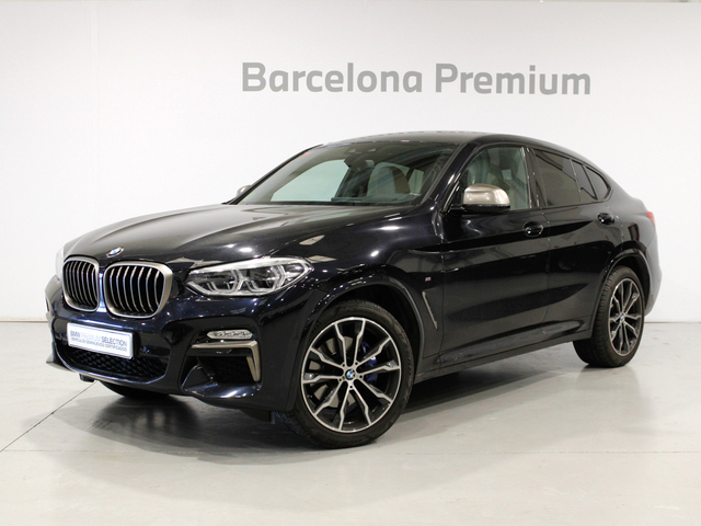 BMW X4 M40d color Negro. Año 2018. 240KW(326CV). Diésel. En concesionario Barcelona Premium -- GRAN VIA de Barcelona