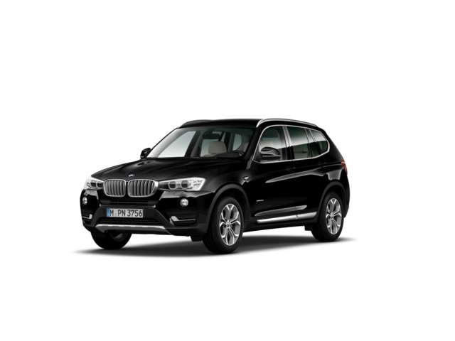 BMW X3 sDrive18d color Negro. Año 2016. 110KW(150CV). Diésel. En concesionario ALZIRA Automoviles Fersan, S.A. de Valencia