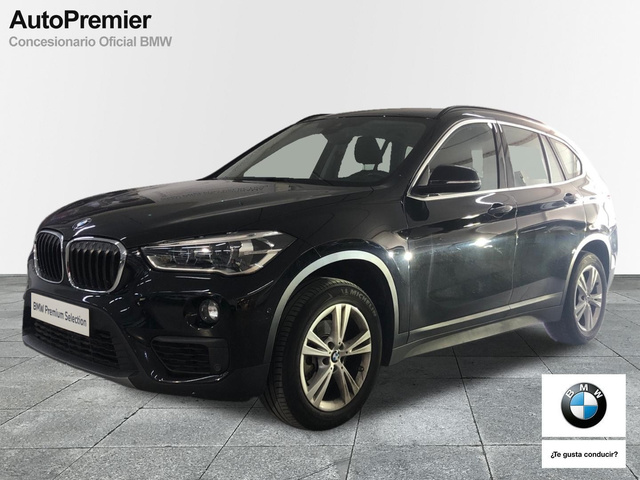 BMW X1 sDrive18d color Negro. Año 2018. 110KW(150CV). Diésel. En concesionario Auto Premier, S.A. - GUADALAJARA de Guadalajara