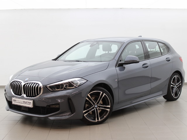 BMW Serie 1 118d color Gris. Año 2020. 110KW(150CV). Diésel. En concesionario Augusta Aragon S.A. de Zaragoza