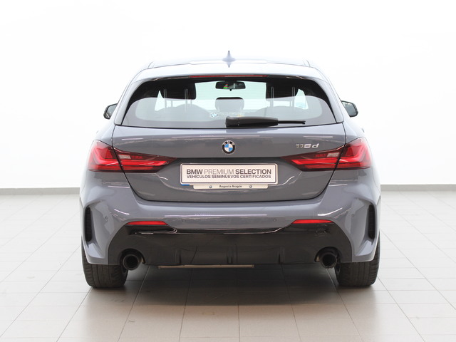 BMW Serie 1 118d color Gris. Año 2020. 110KW(150CV). Diésel. En concesionario Augusta Aragon S.A. de Zaragoza