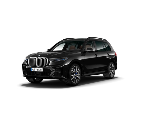 BMW X7 xDrive40d color Negro. Año 2021. 250KW(340CV). Diésel. En concesionario Automotor Premium Velázquez - Málaga de Málaga