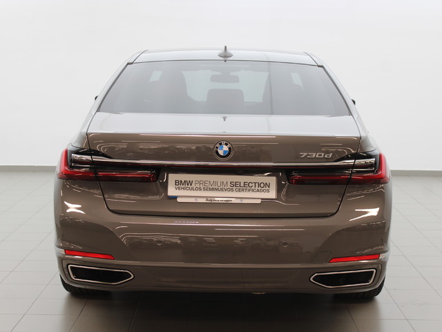 BMW Serie 7 730d color Gris. Año 2020. 210KW(286CV). Diésel. En concesionario Augusta Aragon S.A. de Zaragoza