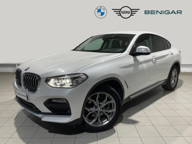 BMW X4 xDrive20d color Blanco. Año 2019. 140KW(190CV). Diésel. En concesionario Hispamovil, Orihuela de Alicante