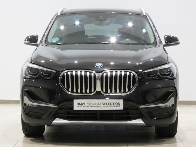 BMW X1 sDrive18d color Negro. Año 2020. 110KW(150CV). Diésel. En concesionario GANDIA Automoviles Fersan, S.A. de Valencia