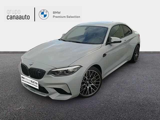 BMW M M2 Coupe Competition color Gris Plata. Año 2019. 303KW(412CV). Gasolina. En concesionario CANAAUTO - TACO de Sta. C. Tenerife