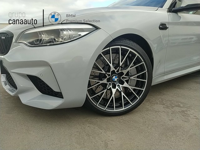 BMW M M2 Coupe Competition color Gris Plata. Año 2019. 303KW(412CV). Gasolina. En concesionario CANAAUTO - TACO de Sta. C. Tenerife