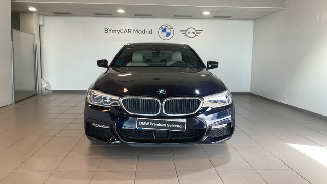 BMW Serie 5 530e iPerformance color Negro. Año 2018. 185KW(252CV). Híbrido Electro/Gasolina. En concesionario BYmyCAR Madrid - Alcalá de Madrid