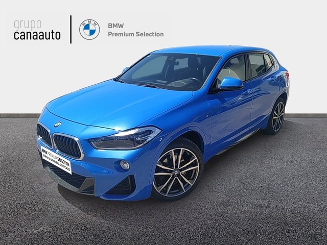 BMW X2 sDrive18i color Azul. Año 2020. 103KW(140CV). Gasolina. En concesionario CANAAUTO - TACO de Sta. C. Tenerife