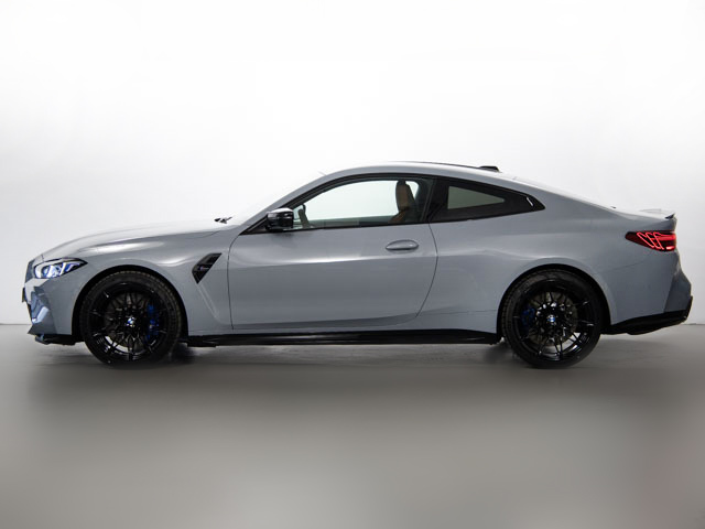 BMW M M4 Coupe color Gris. Año 2024. 390KW(530CV). Gasolina. En concesionario Fuenteolid de Valladolid