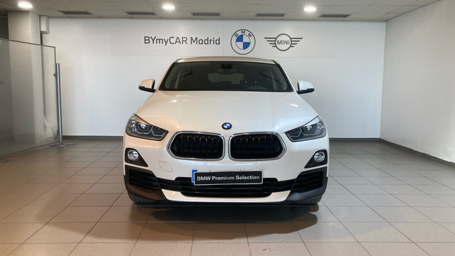 BMW X2 sDrive18i color Blanco. Año 2020. 103KW(140CV). Gasolina. En concesionario BYmyCAR Madrid - Alcalá de Madrid