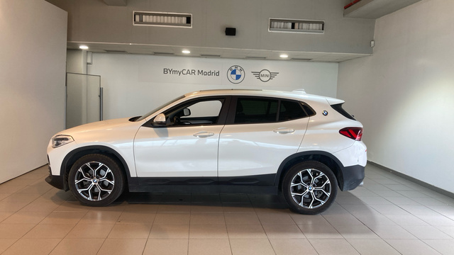 BMW X2 sDrive18i color Blanco. Año 2020. 103KW(140CV). Gasolina. En concesionario BYmyCAR Madrid - Alcalá de Madrid