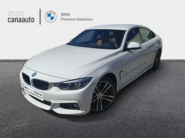 BMW Serie 4 420i Gran Coupe color Blanco. Año 2018. 135KW(184CV). Gasolina. En concesionario CANAAUTO - TACO de Sta. C. Tenerife