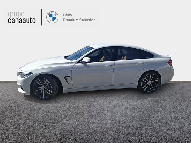 BMW Serie 4 420i Gran Coupe color Blanco. Año 2018. 135KW(184CV). Gasolina. En concesionario CANAAUTO - TACO de Sta. C. Tenerife