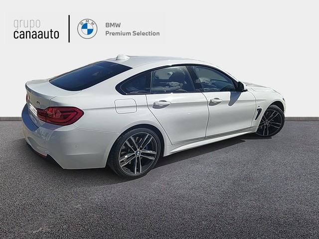 BMW Serie 4 420i Gran Coupe color Blanco. Año 2018. 135KW(184CV). Gasolina. En concesionario CANAAUTO - TACO de Sta. C. Tenerife