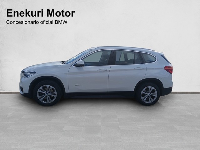 BMW X1 sDrive18d color Blanco. Año 2016. 110KW(150CV). Diésel. En concesionario Enekuri Motor de Vizcaya