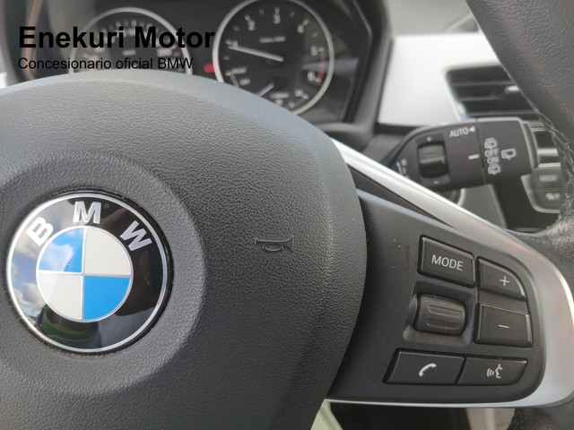 BMW X1 sDrive18d color Blanco. Año 2016. 110KW(150CV). Diésel. En concesionario Enekuri Motor de Vizcaya